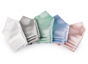 Kapesníček do tanečních saténový barevný 25x25 cm